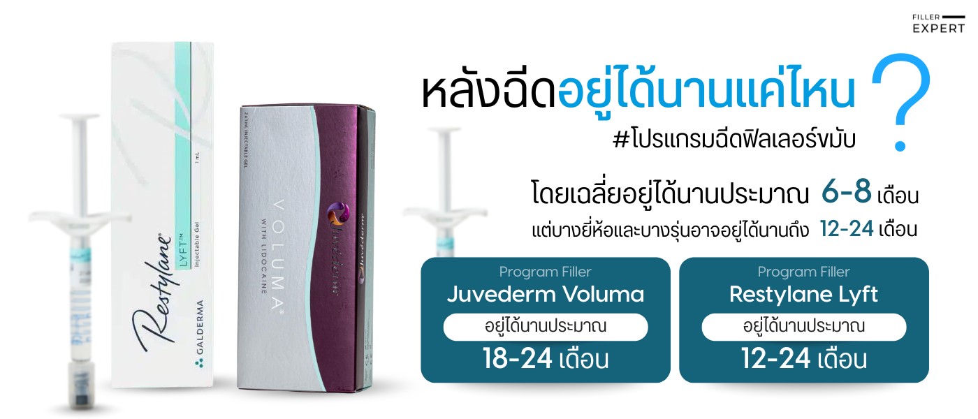 ฟิลเลอร์ขมับอยู่ได้นานเท่าไหร่