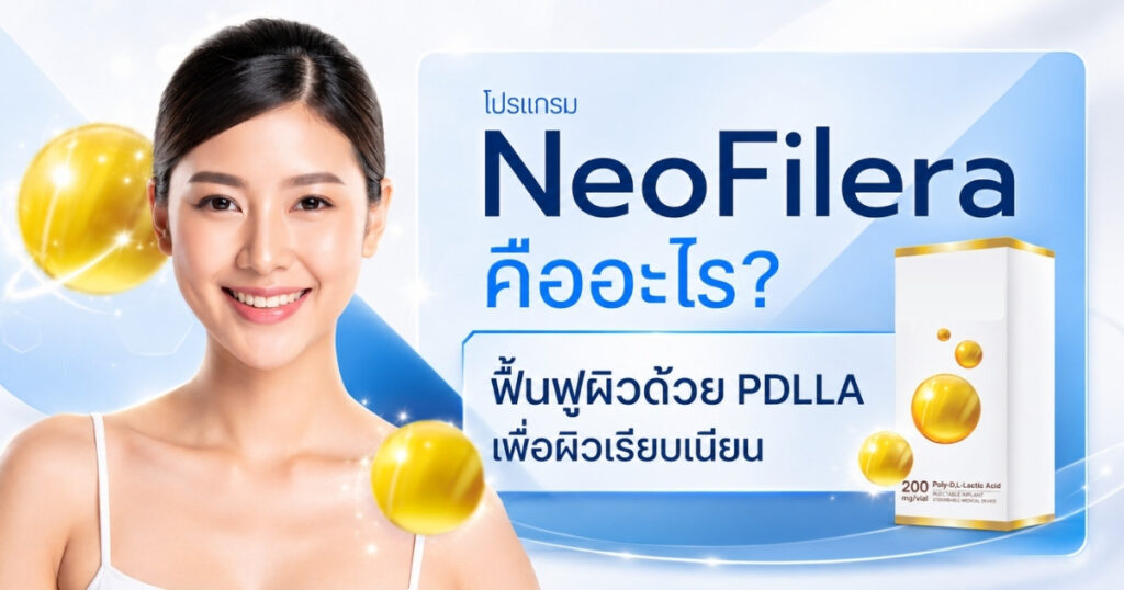NeoFilera คืออะไร? ฟื้นฟูผิวด้วย PDLLA เพื่อผิวเรียบเนียน