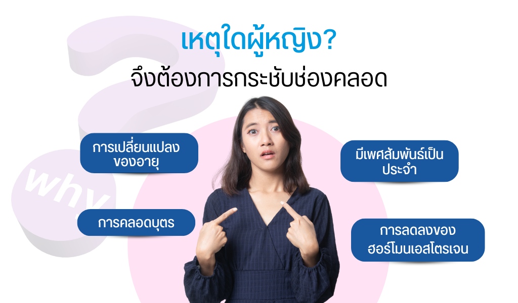 เหตุใดผู้หญิงจึงต้องการกระชับช่องคลอด